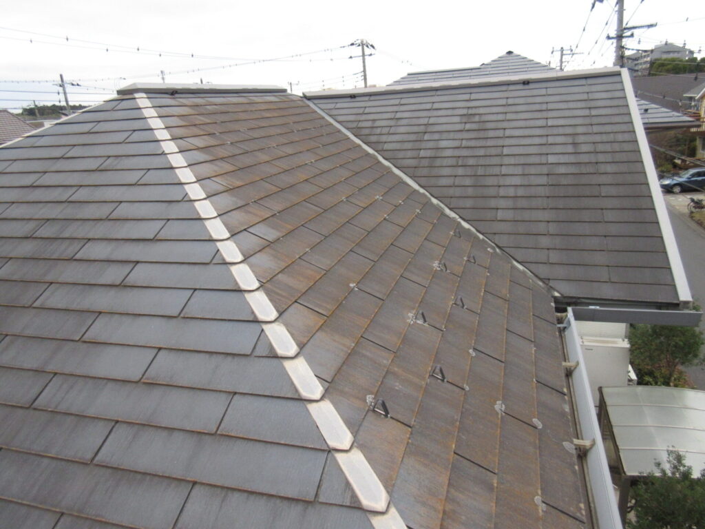 O様邸屋根塗装施工前