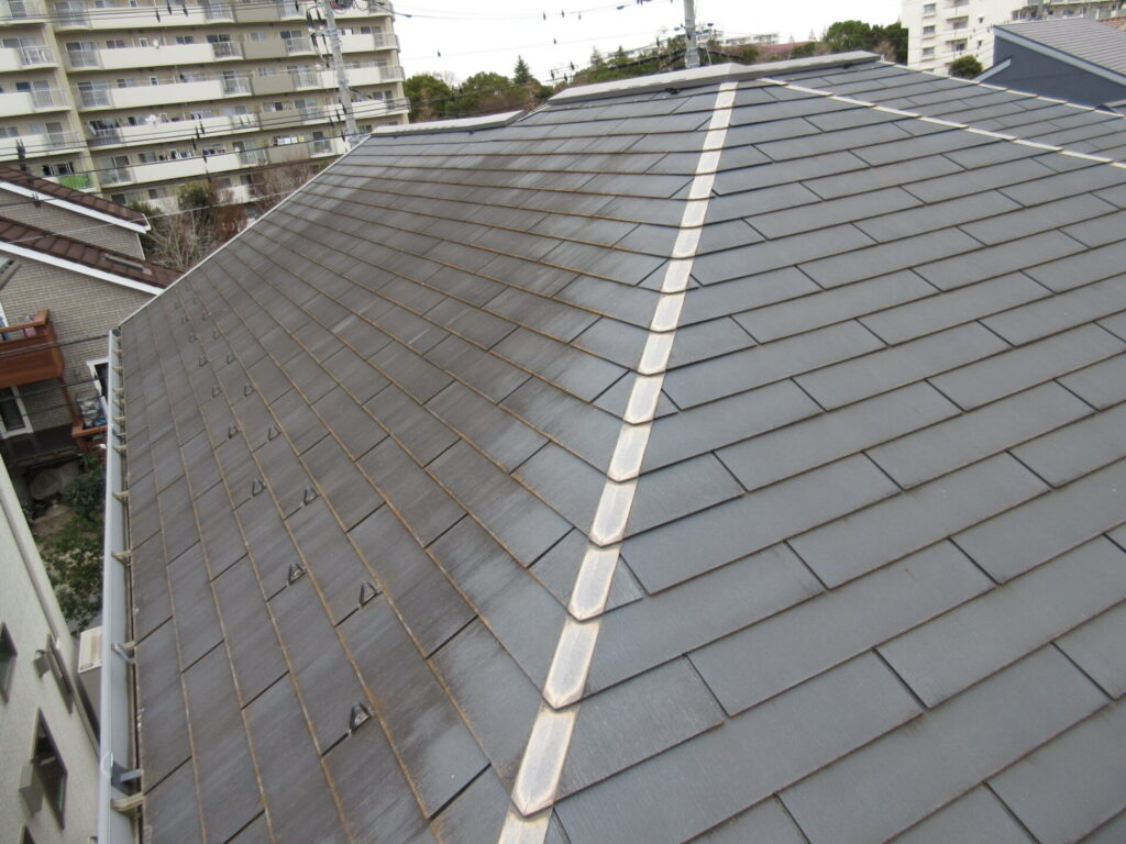 O様邸屋根塗装施工前