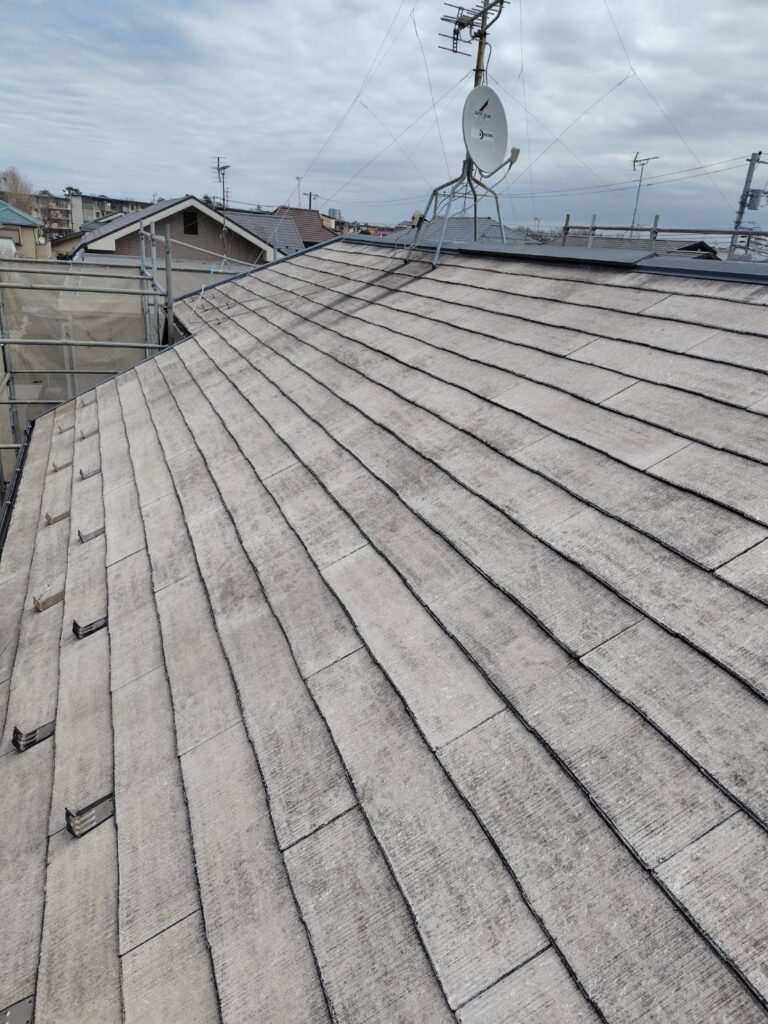 屋根塗装施工前
