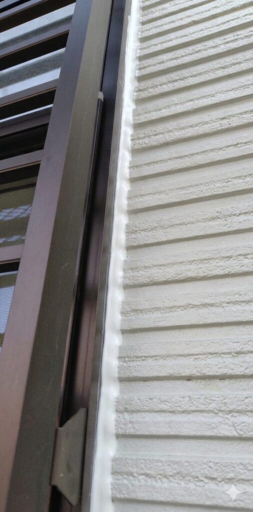 新規シーリング完了