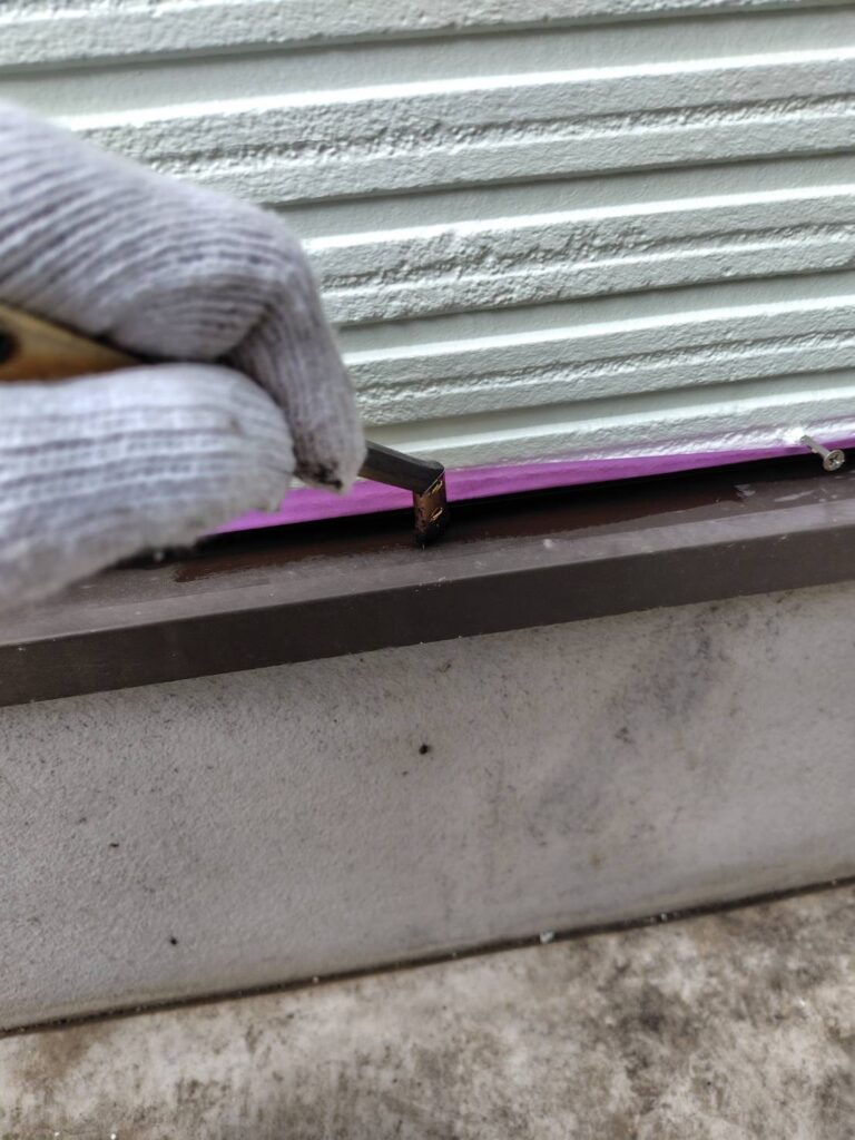 水切りダメ込みの様子