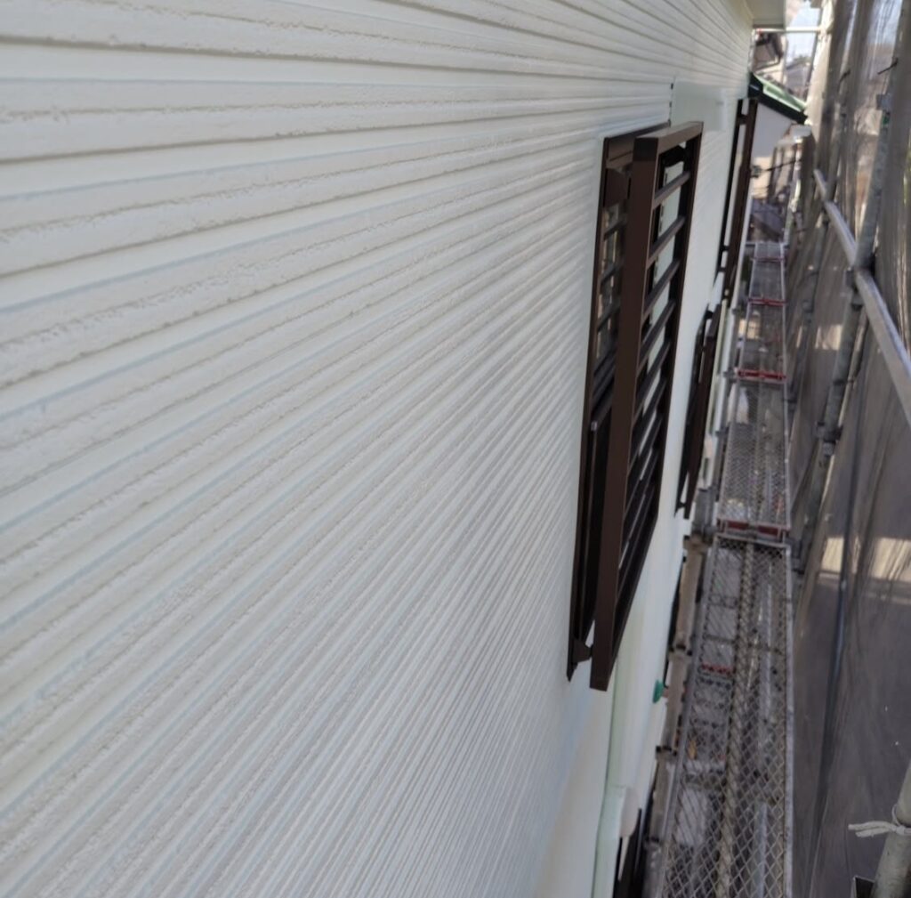 塗装仕上がりの様子