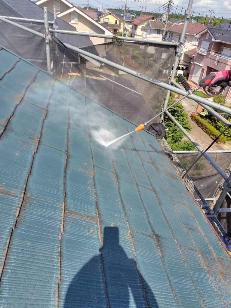 屋根洗浄