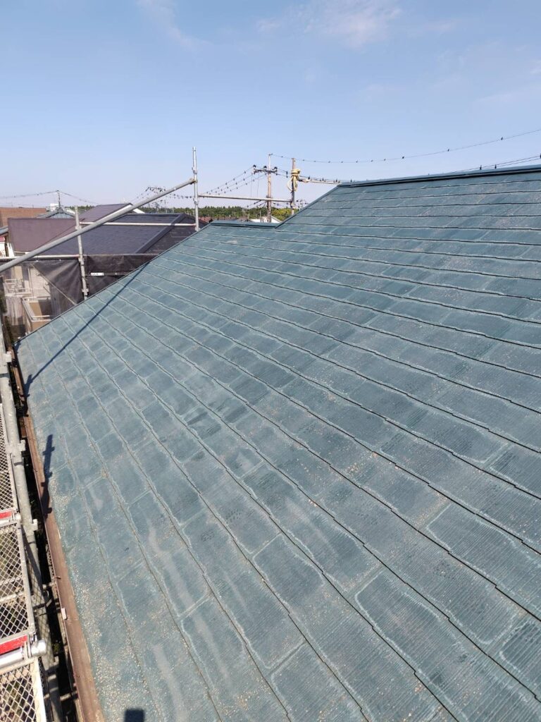 屋根塗装前の状態