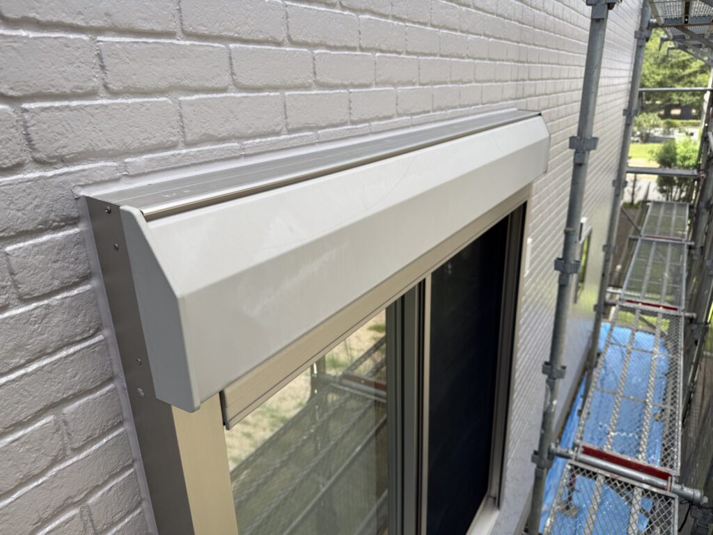 シャッターBOX塗装施工前